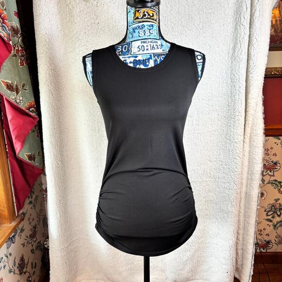 Planet by Lauren G Luxury Tank Black Women's Size S NWT Made in USA - Picture 3 of 12